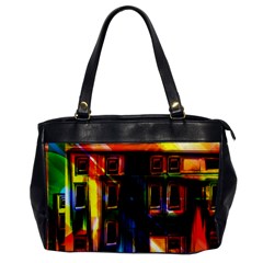 Architecture City Homes Window Oversize Office Handbag by Amaryn4rt