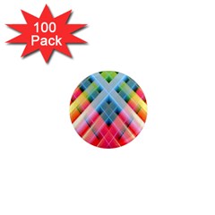 Graphics Colorful Colors Wallpaper Graphic Design 1  Mini Magnets (100 Pack)  by Amaryn4rt