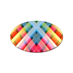 Graphics Colorful Colors Wallpaper Graphic Design Sticker Oval (100 Pack) by Amaryn4rt