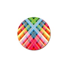 Graphics Colorful Colors Wallpaper Graphic Design Golf Ball Marker by Amaryn4rt