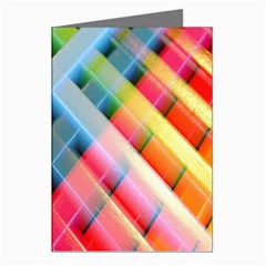 Graphics Colorful Colors Wallpaper Graphic Design Greeting Cards (pkg Of 8) by Amaryn4rt