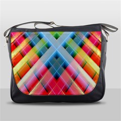 Graphics Colorful Colors Wallpaper Graphic Design Messenger Bag by Amaryn4rt