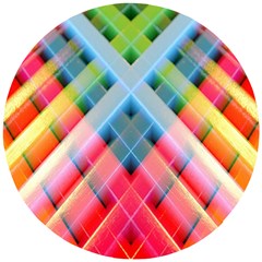 Graphics Colorful Colors Wallpaper Graphic Design Wooden Puzzle Round by Amaryn4rt