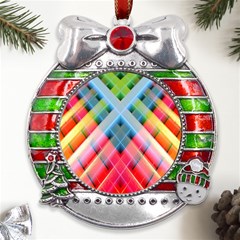 Graphics Colorful Colors Wallpaper Graphic Design Metal X mas Ribbon With Red Crystal Round Ornament