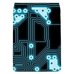 A Completely Seamless Background Design Circuitry Removable Flap Cover (l) by Amaryn4rt