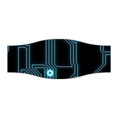 A Completely Seamless Background Design Circuitry Stretchable Headband by Amaryn4rt