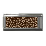 Giraffe Animal Print Skin Fur Superlink Italian Charm (9mm) Front