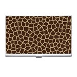 Giraffe Animal Print Skin Fur Business Card Holder Front