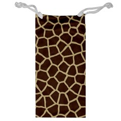 Giraffe Animal Print Skin Fur Jewelry Bag by Amaryn4rt