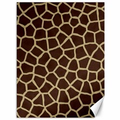 Giraffe Animal Print Skin Fur Canvas 36  X 48  by Amaryn4rt