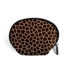 Giraffe Animal Print Skin Fur Accessory Pouch (small) by Amaryn4rt