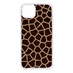 Giraffe Animal Print Skin Fur iPhone 14 Plus TPU UV Print Case