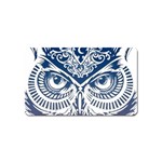 Owl Magnet (Name Card) Front