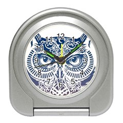 Owl Travel Alarm Clock by Amaryn4rt