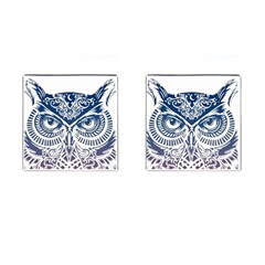 Owl Cufflinks (square) by Amaryn4rt