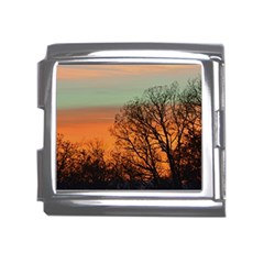 Twilight Sunset Sky Evening Clouds Mega Link Italian Charm (18mm) by Amaryn4rt