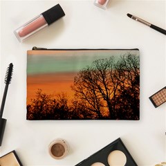 Twilight Sunset Sky Evening Clouds Cosmetic Bag (medium) by Amaryn4rt