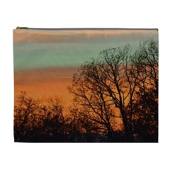 Twilight Sunset Sky Evening Clouds Cosmetic Bag (xl) by Amaryn4rt