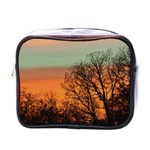 Twilight Sunset Sky Evening Clouds Mini Toiletries Bag (One Side) Front