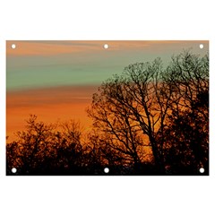 Twilight Sunset Sky Evening Clouds Banner And Sign 6  X 4  by Amaryn4rt