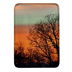 Twilight Sunset Sky Evening Clouds Rectangular Glass Fridge Magnet (4 Pack) by Amaryn4rt