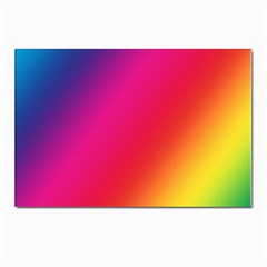 Rainbow Colors Postcards 5  X 7  (pkg Of 10) by Amaryn4rt