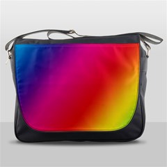 Rainbow Colors Messenger Bag by Amaryn4rt