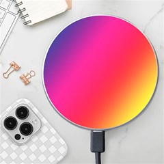 Rainbow Colors Wireless Fast Charger(white) by Amaryn4rt