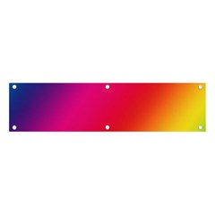 Rainbow Colors Banner And Sign 4  X 1  by Amaryn4rt