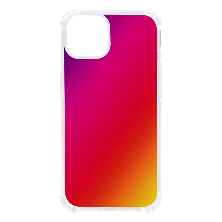 Rainbow Colors iPhone 13 TPU UV Print Case