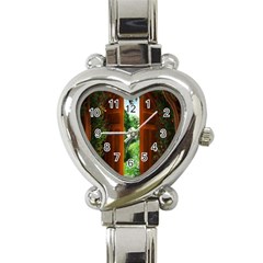 Beautiful World Entry Door Fantasy Heart Italian Charm Watch by Amaryn4rt