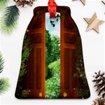 Beautiful World Entry Door Fantasy Bell Ornament (Two Sides) Front