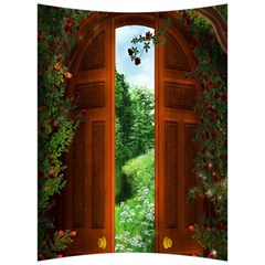 Beautiful World Entry Door Fantasy Back Support Cushion