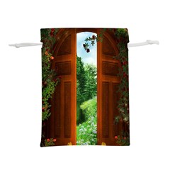 Beautiful World Entry Door Fantasy Lightweight Drawstring Pouch (M)