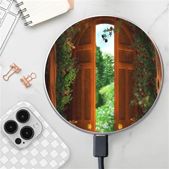 Beautiful World Entry Door Fantasy Wireless Fast Charger(White)