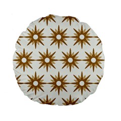 Seamless Repeating Tiling Tileable Standard 15  Premium Flano Round Cushions by Amaryn4rt