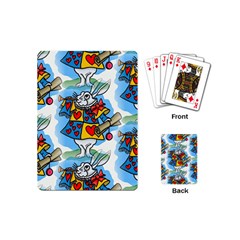 Seamless Repeating Tiling Tileable Playing Cards Single Design (mini) by Amaryn4rt