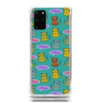 Meow Cat Pattern Samsung Galaxy S20Plus 6.7 Inch TPU UV Case Front