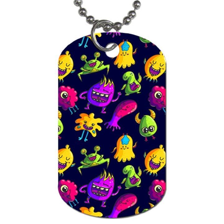 Space Patterns Dog Tag (One Side)