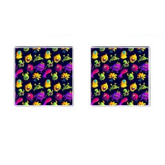 Space Patterns Cufflinks (square) by Amaryn4rt