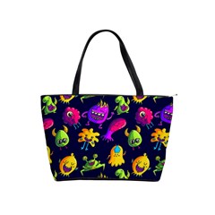 Space Patterns Classic Shoulder Handbag by Amaryn4rt