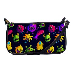 Space Patterns Shoulder Clutch Bag by Amaryn4rt