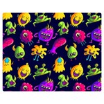 Space Patterns Two Sides Premium Plush Fleece Blanket (Medium) 60 x50  Blanket Back