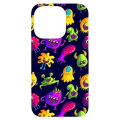 Space Patterns iPhone 14 Pro Black UV Print Case