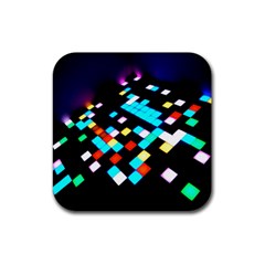 Dance Floor Rubber Coaster (square)