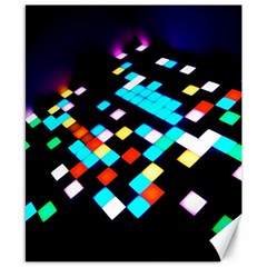 Dance Floor Canvas 8  X 10  by Amaryn4rt