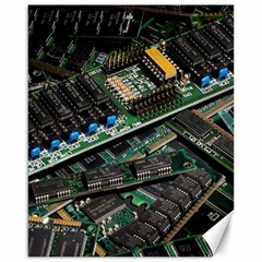 Computer Ram Tech - Canvas 16  X 20  by Amaryn4rt