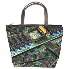 Computer Ram Tech - Bucket Bag by Amaryn4rt