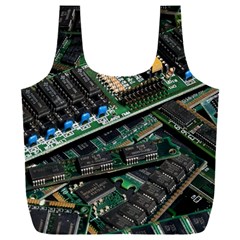 Computer Ram Tech - Full Print Recycle Bag (xxxl) by Amaryn4rt