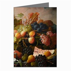 Abundance Of Fruit Severin Roesen Greeting Cards (pkg Of 8) by Amaryn4rt